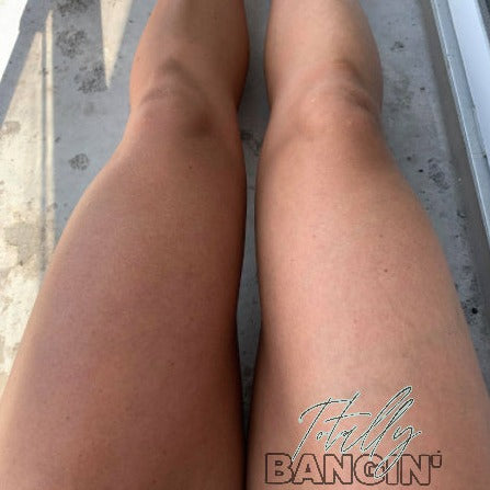 Totally Bangin Before and after legs